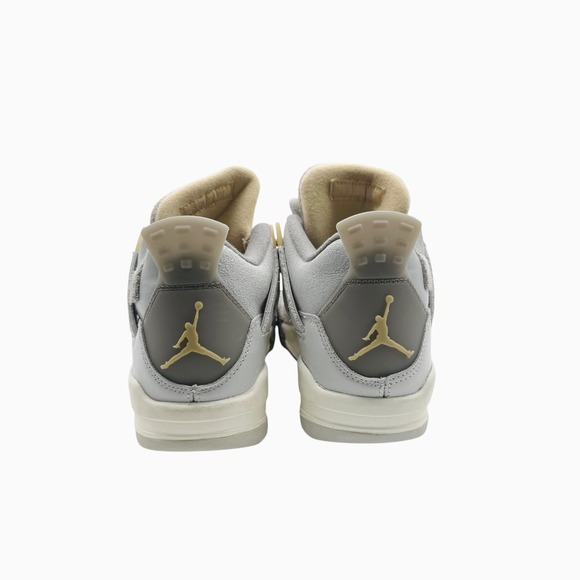 Air Jordan 4 Retro SE Craft Photon Dust (GS) - Youth Kids Sneakers - Gray Shoes - Picture 6 of 11